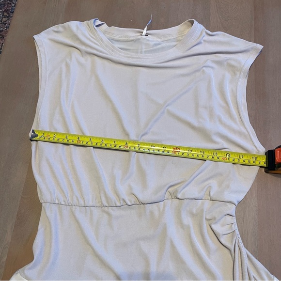 Free People Jazzy Mini Beige Lace Dress - Picture 13 of 15